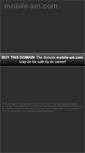 Mobile Screenshot of mobile-am.com